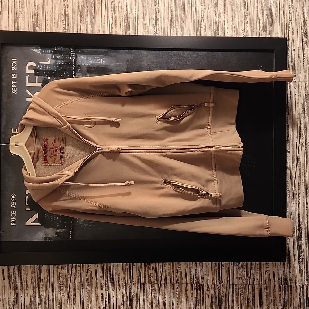 True Religion Men's full zip sweatshirt